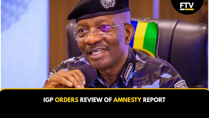 IGP ORDERS REVIEW OF AMNESTY REPORT