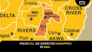 Police kill six suspected kidnappers in Abia State.