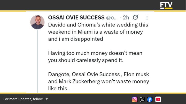 Davido and Chioma