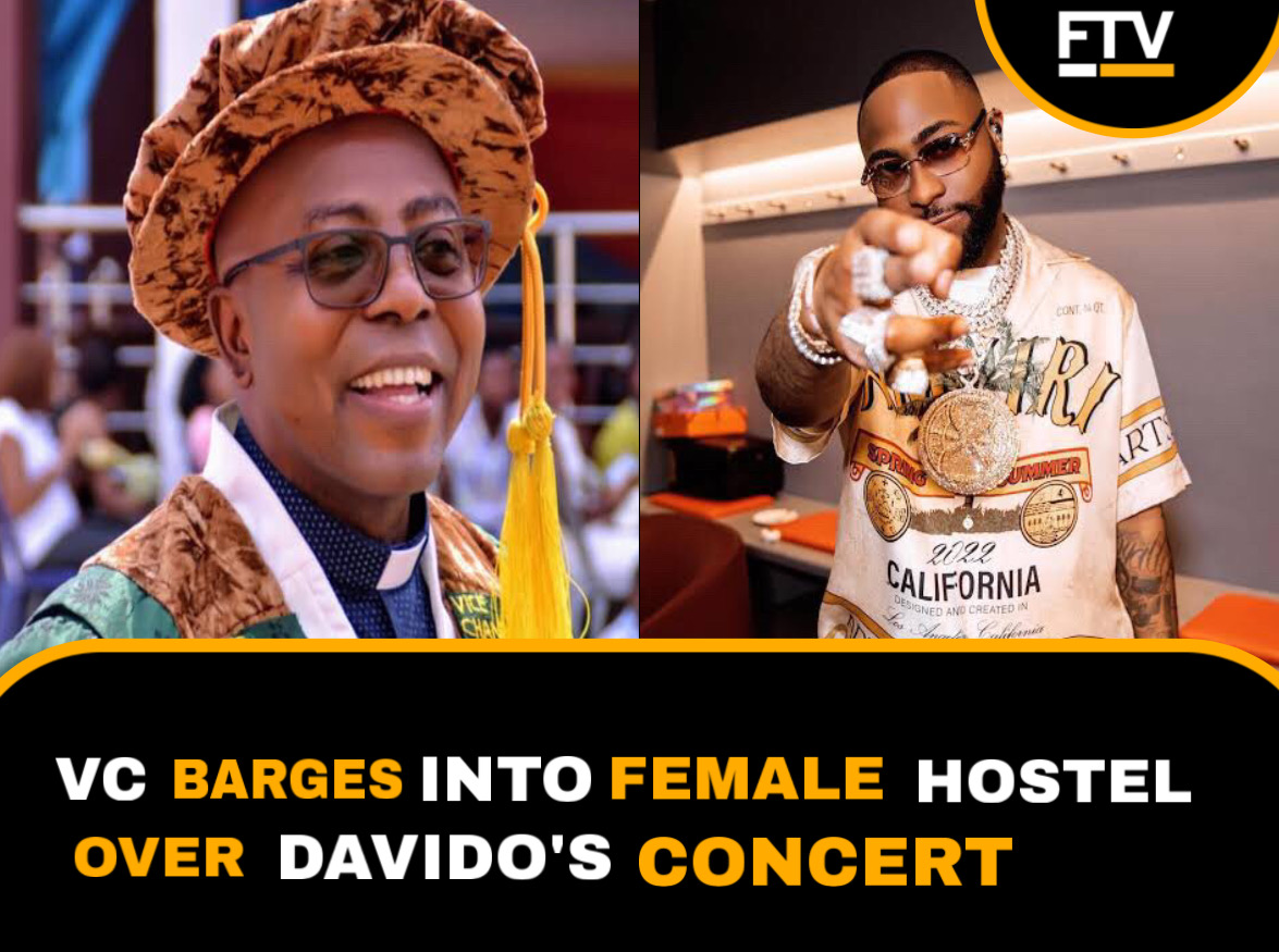 Godfrey Okoye VC Barges into Female Hostel over Davido’s concert, in an bid to ensure attendance.